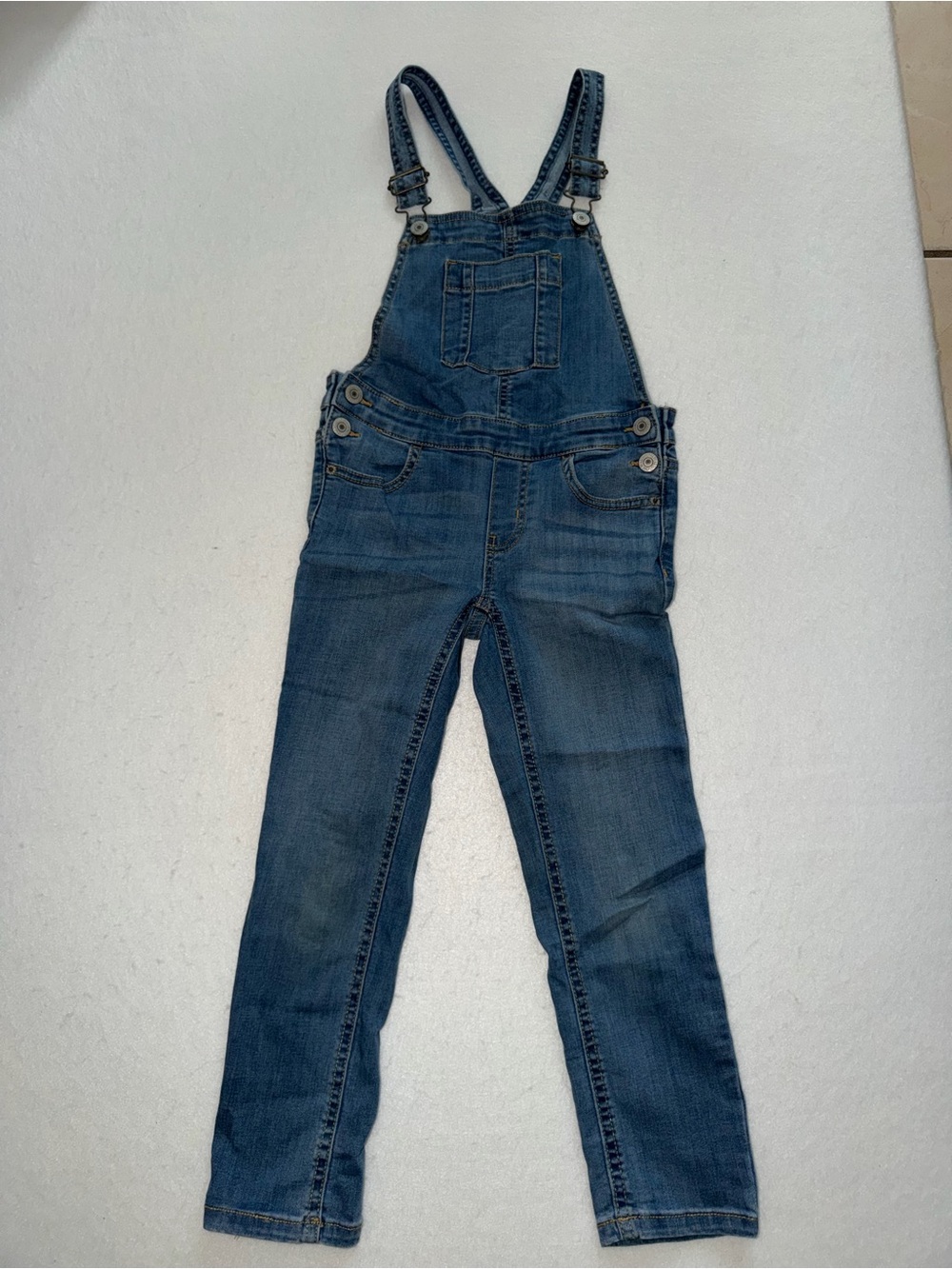 Classic Blue Denim Kids Overalls - Vintage Style